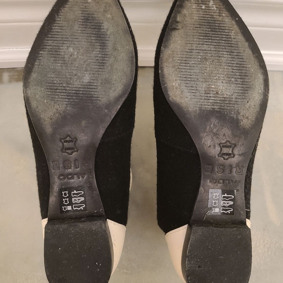 Aldo shoes, size 6, black and white - Picture 6 of 7